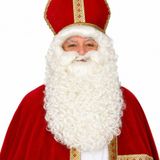 Faram Party Pruik + baard Sint Luxe