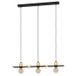 EGLO 43752 Plafondlamp Zwart/Bruin E27 40W
