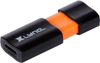 xlyne Wave USB 2.0 - 16GB - Zwart/Oranje