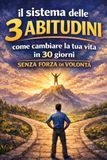 Il Sistema delle 3 Abitudini: Come Cambiare la Tua Vita in 30 Giorni Senza Forza di Volontà: Routine Mattutina, Produttività e Abitudini Vincenti per Raggiungere i Tuoi Obiettivi