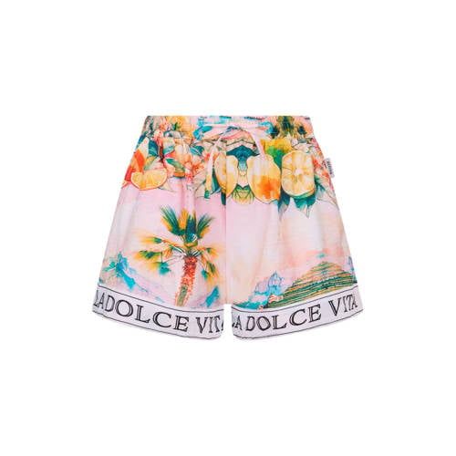 Retour Jeans relaxed regular waist casual short roze