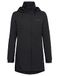 VAUDE Escape Parka voor dames, waterdichte regenparka van gerecycled polyester, 87,5 cm lengte, ademend en winddicht, PFC-vrij, duurzaam