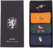 COPA Sokken Nederland Heren 4-pack Groen Blauw Grijs 43-46