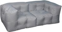Bananair - Canapé de jardin modulaire 3 places - Gris clair
