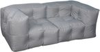 Bananair - Canapé de jardin modulaire 3 places - Gris clair