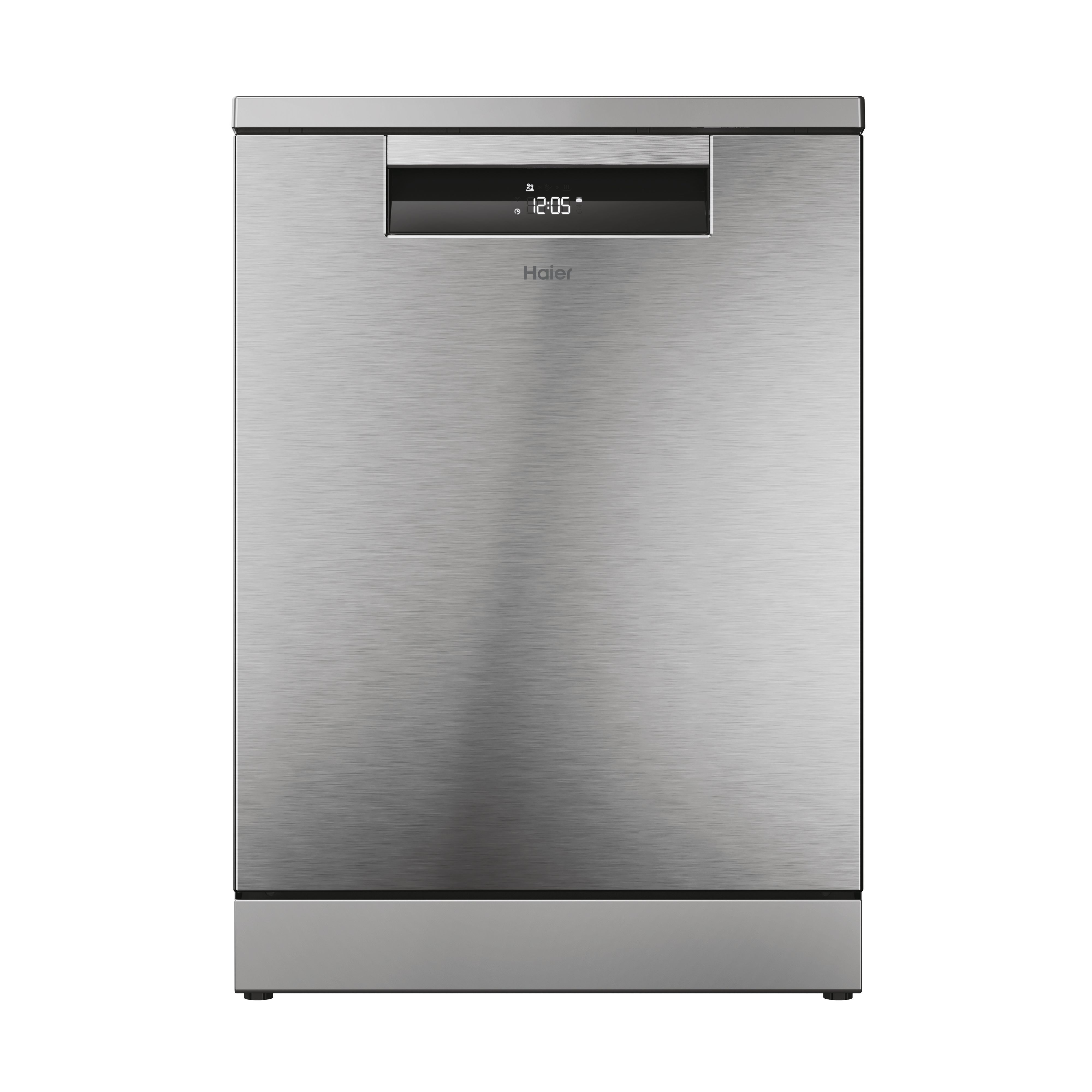Haier XF 6C2M1PX Vrijstaande Vaatwasser - 16 Couverts - Grijs - C