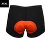 CHPN Fietsbroek Zeembroekje XXXL Unisex Zwart/Oranje