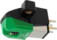 Audio-Technica AT-VM95E Turntable Cartridge - Black/Green