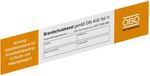 OBO Bettermann Markeerplaatje voor kanaalsystemen Polyvinylchloride wit