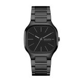 Skagen Montre pour hommes, mouvement à quartz à trois aiguilles et bracelet en acier inoxydable