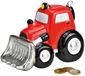 G. Wurm Spaarpot Tractor Keramiek Rood 16 x 12 x 11 cm
