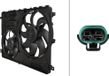 HELLA Ventilateur pour refroidissement moteur, 12V, 306W, 4 pôles, adapté pour VOLVO XC60 entre autres