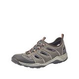 Rieker Heren Instappers Slipper, 08065-02 Grey Combination Blue