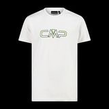 CMP T-shirt met maxi-logo voor kinderen