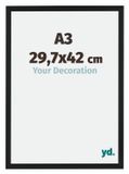 yd. Cadre photo A3 29,7x42 cm Noir mat MDF Catania