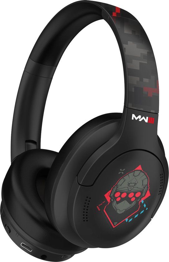 OTL Technologies Call of Duty Bluetooth Headset with Active Noise Cancelling - Black Pixel Camo