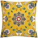furn. Folk Flora Outdoor Kussenhoes, Oker, 43 x 43 cm
