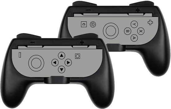 Konix Switch 2 - Joy-Con grips - controller set - extra bescherming en grip