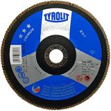 Tyrolit 668698 Premium folielijf, Za80-B, 28A vorm, 178 mm x 22,23 mm, 10 stuks
