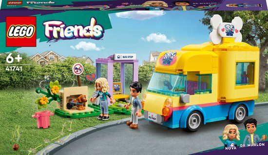 LEGO Friends Honden reddingsvoertuig 41741 - Dieren Speelset voor Kinderen vanaf 6 Jaar
