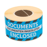 Rillstab Rillprint waarschuwingsetiketten Documenten ingesloten (250 stuks)