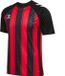 Hummel Jersey Match gestreept heren XXL katoen/polyester rood/zwart