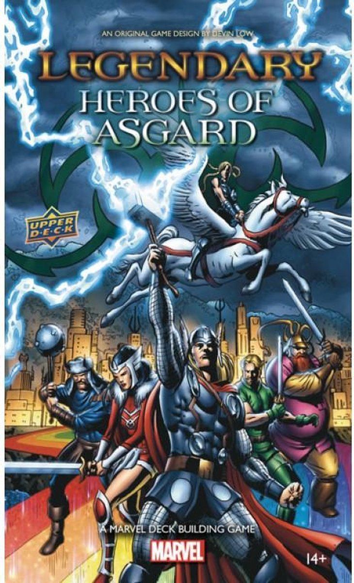 Upper Deck Legendary: A Marvel Deck Building Game Heroes of Asgard - 0053334923330