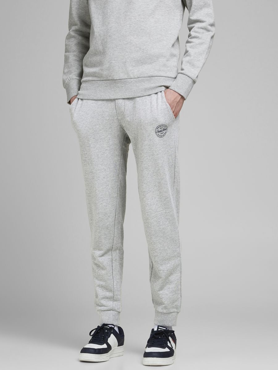 Jack & Jones GORDON Regular Fit Joggingbroek - Grijs - XXL