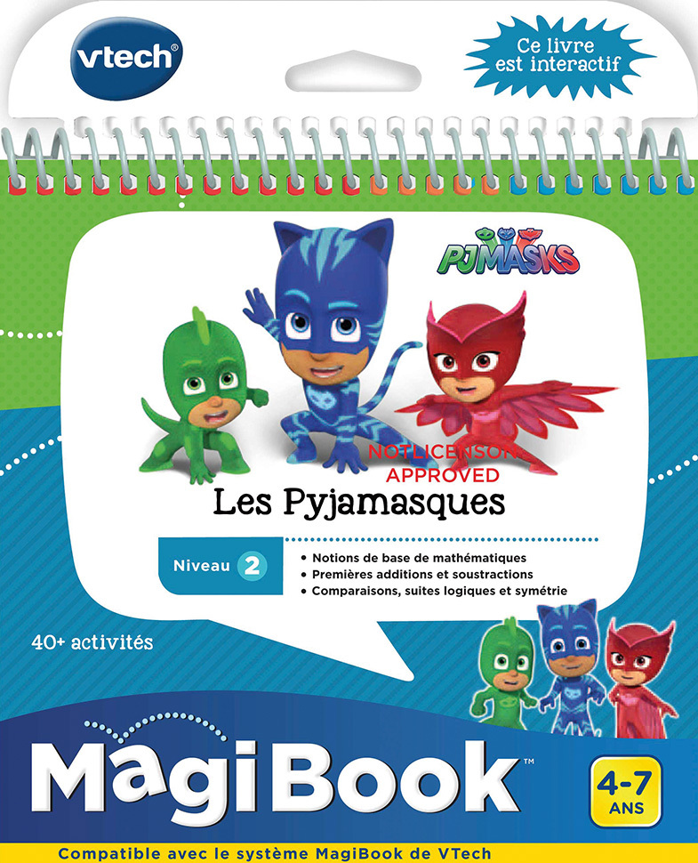 VTech MagiBook Livre éducatif 'Les Pyjamasques'