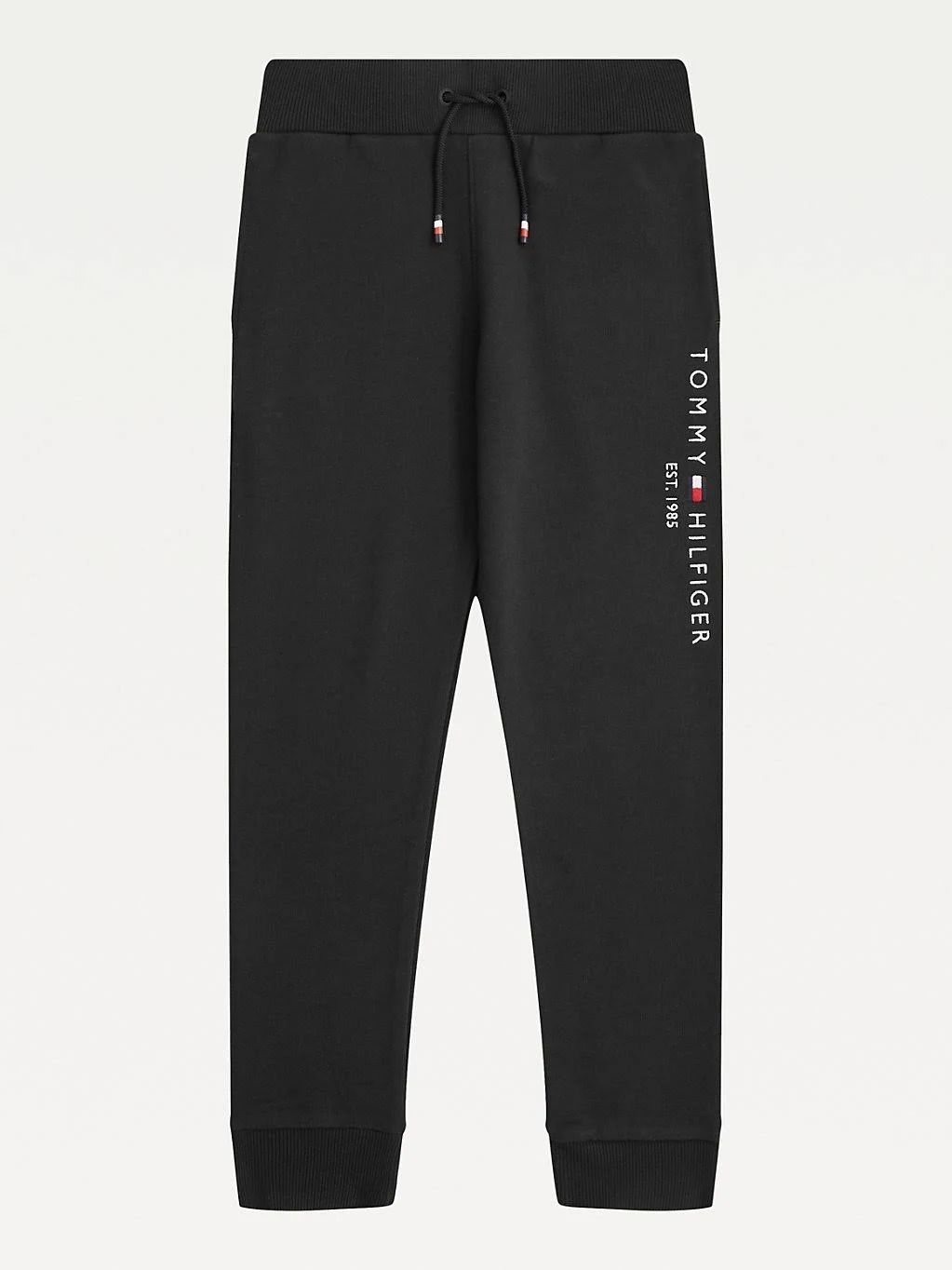 Tommy Hilfiger Joggingbroek Zwart Biologisch Katoen