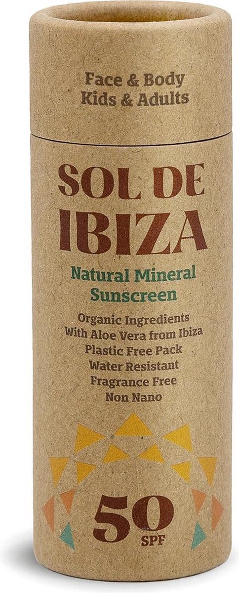 Sal de Ibiza Sol de Ibiza - Zonnebrandcrème stick - Face & Body - SPF50