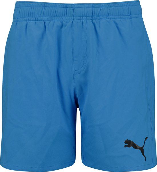 Puma Medium Lengte Jongens Zwembroek - Maat 140 - Blauw