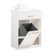 SoBuy BZR66-W Badkamerkast - Witte Compositiehout met Kantelbare Wasmand