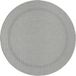 Mia's Teppiche Lara Plat geweven tapijt voor binnen en buiten, uv- en weerbestendig, grijs, 120 cm, rond, 100% polypropyleen, 15 cm