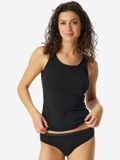 Schiesser Rioslip Modern Multipacks Dames Zwart Effen 6 Stuks