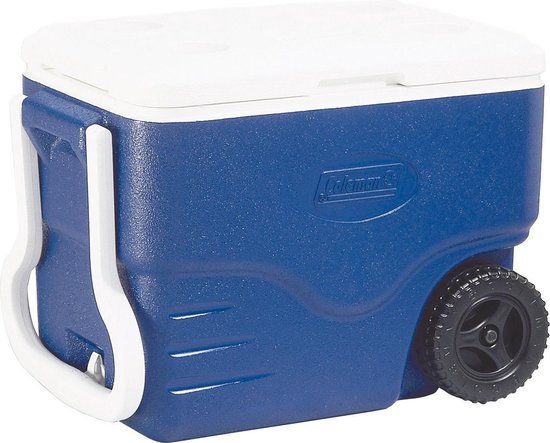 Coleman 40QT Performance Koelbox - 37.5L - Blauw - Met Wielen