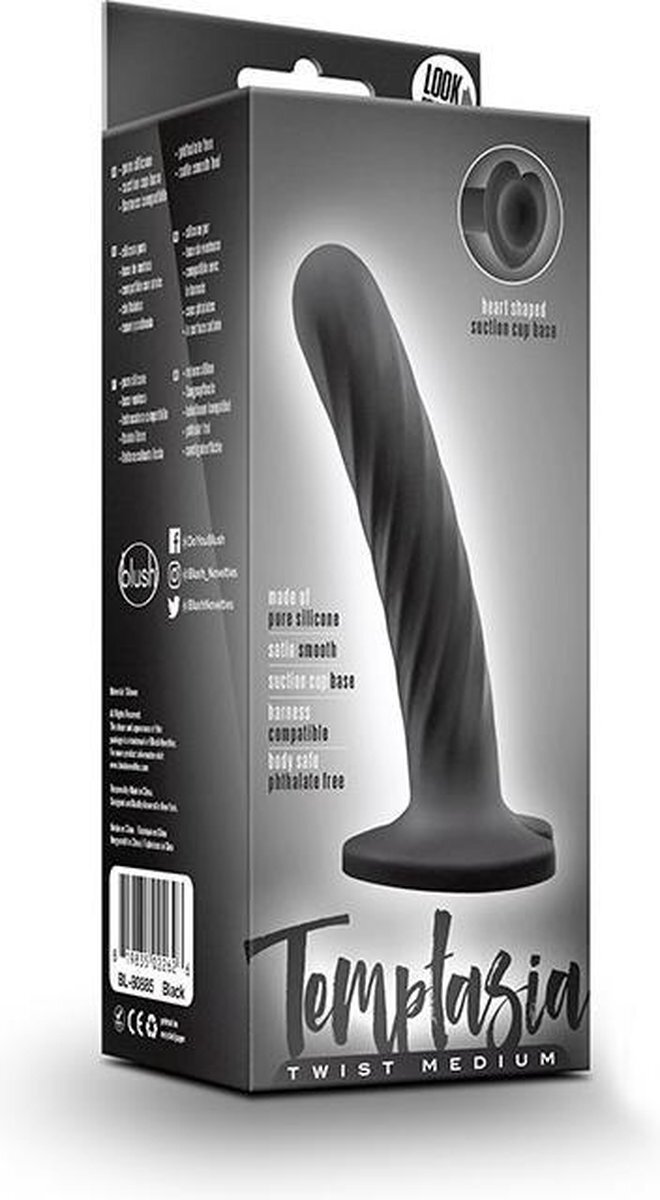 Temptasia gedraaide dildo Medium