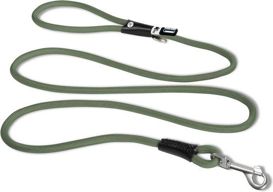 Curli Hondenriem Stretch Comfort Moss - 180x0.8 cm