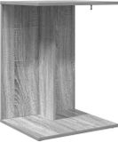 vidaXL Bijzettafel Grijs Sonoma 45 x 40 x 62,5 cm Bewerkt hout