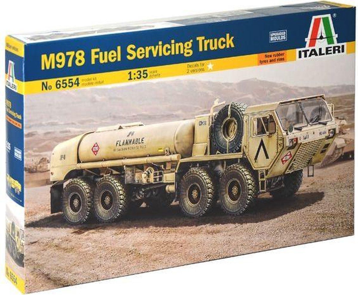 Italeri 510006554 1:35 Mod. US M978 Fuel Service Truck Voertuig