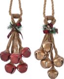 Decoris Tros ijzer klokje h53 cm a2 hangdeco