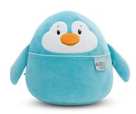NICI Knuffel pinguïn 20cm - bleu