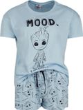 Guardians Of The Galaxy Mood Pyjama blauw Katoen - Vrouwen - Kortemouw - 100% katoen