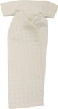 Plastron Bol Plastron motief Ivory Leaf One size Vrouwen Grijs Stof