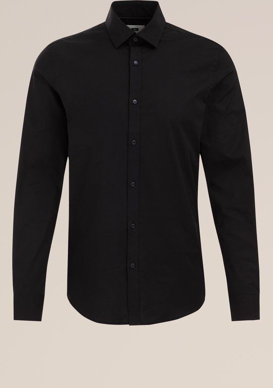 WE Fashion Heren Anti-odour tall fit overhemd met stretch