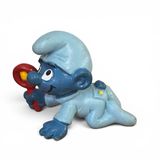 Schleich Blauwe baby smurf figuurtje - De smurfen, 4,5 cm