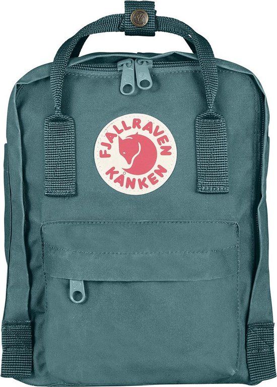 Fjällräven Kånken Mini Unisex Rugzak - Frost Green