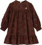 Le Chic jurk STELLA C608-5805 / Chocolate Chip- maat 134/140