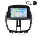 Peugeot 207 (2006-2015) autoradio 7 pouces 64 Go avec caméra, microphone, CarPlay, Android Auto, Wi-Fi, GPS, RDS, DSP, DAB+ et Bluetooth