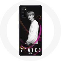 Maniacase Etui voor Samsung Galaxy A41 Bangtan Sonyeondan 7 Fates Chakho met BTS Suga Concept Foto